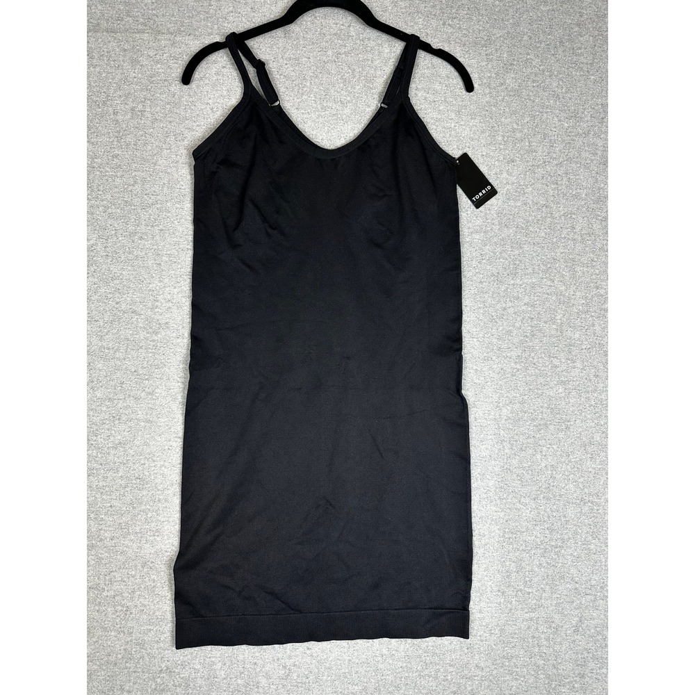 Torrid Curve 360 Smoothing Slip Black Shirt Length 1X 14-16 NWT‎ 11566212